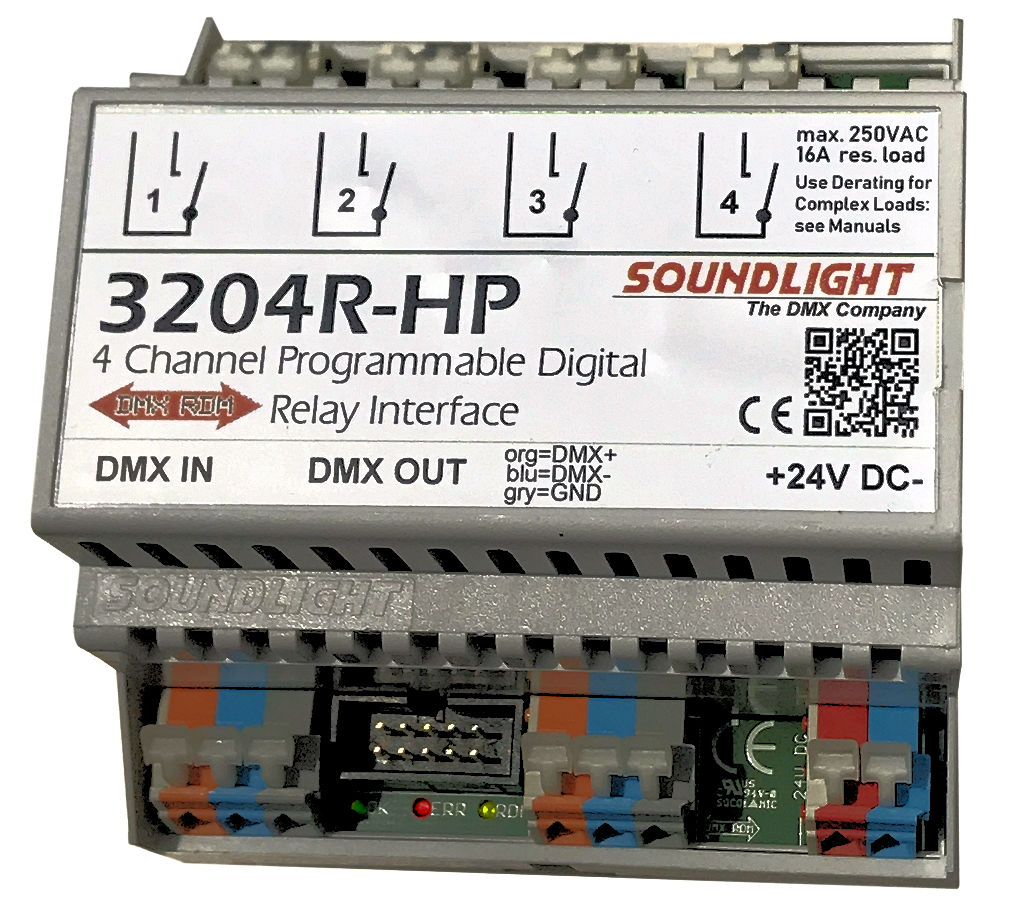 [DMX Relaiskarte 3204R-HP]